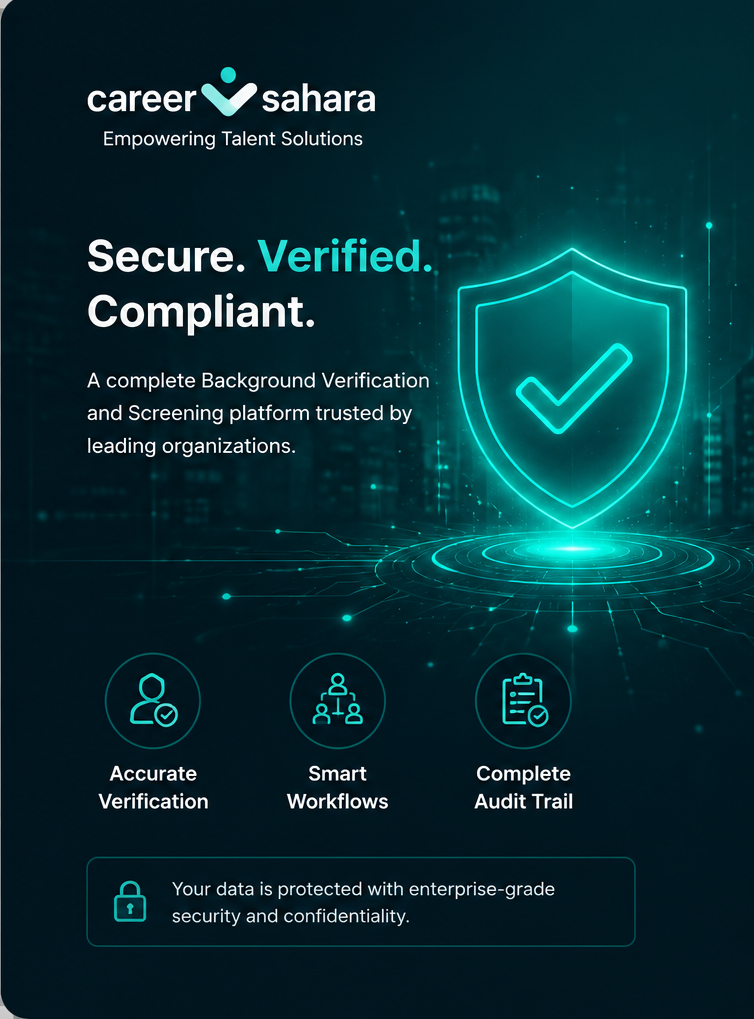 Career Sahara - Secure. Verified. Compliant.